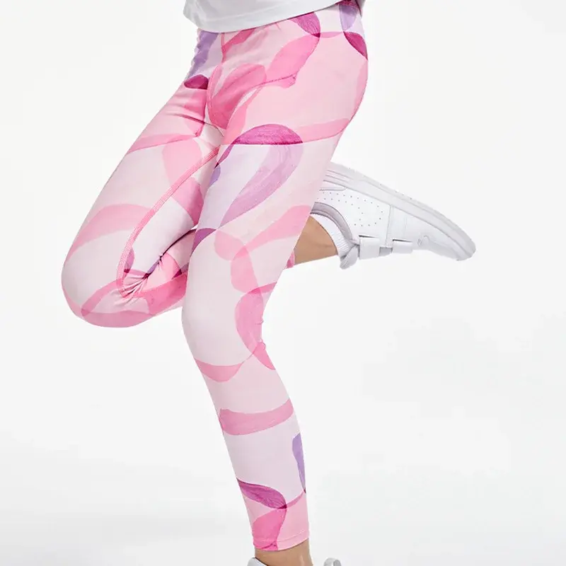 Thumbnail: JOYbyART Girls' Yoga Legging (Customizable)