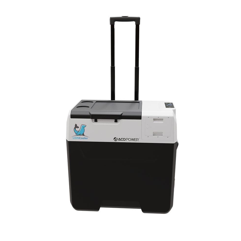 Thumbnail: LionCooler X50A Portable Solar Fridge Freezer, 52 Quarts