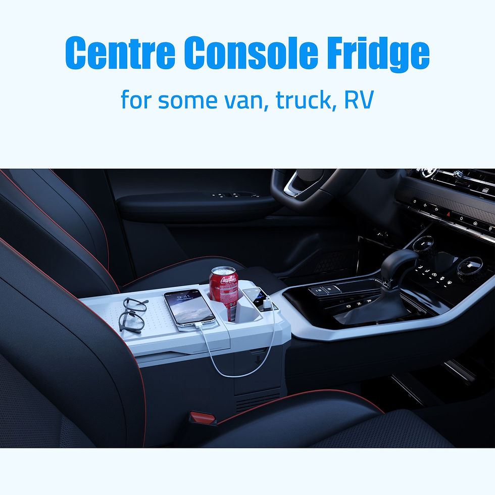 Thumbnail: LiONCooler Min Solar Powered Car Fridge Freezer, 19 Quarts