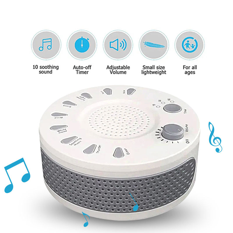 Thumbnail: SleepSound 3: Portable Timer & Memory White Noise Sleep Machine (Customizable)