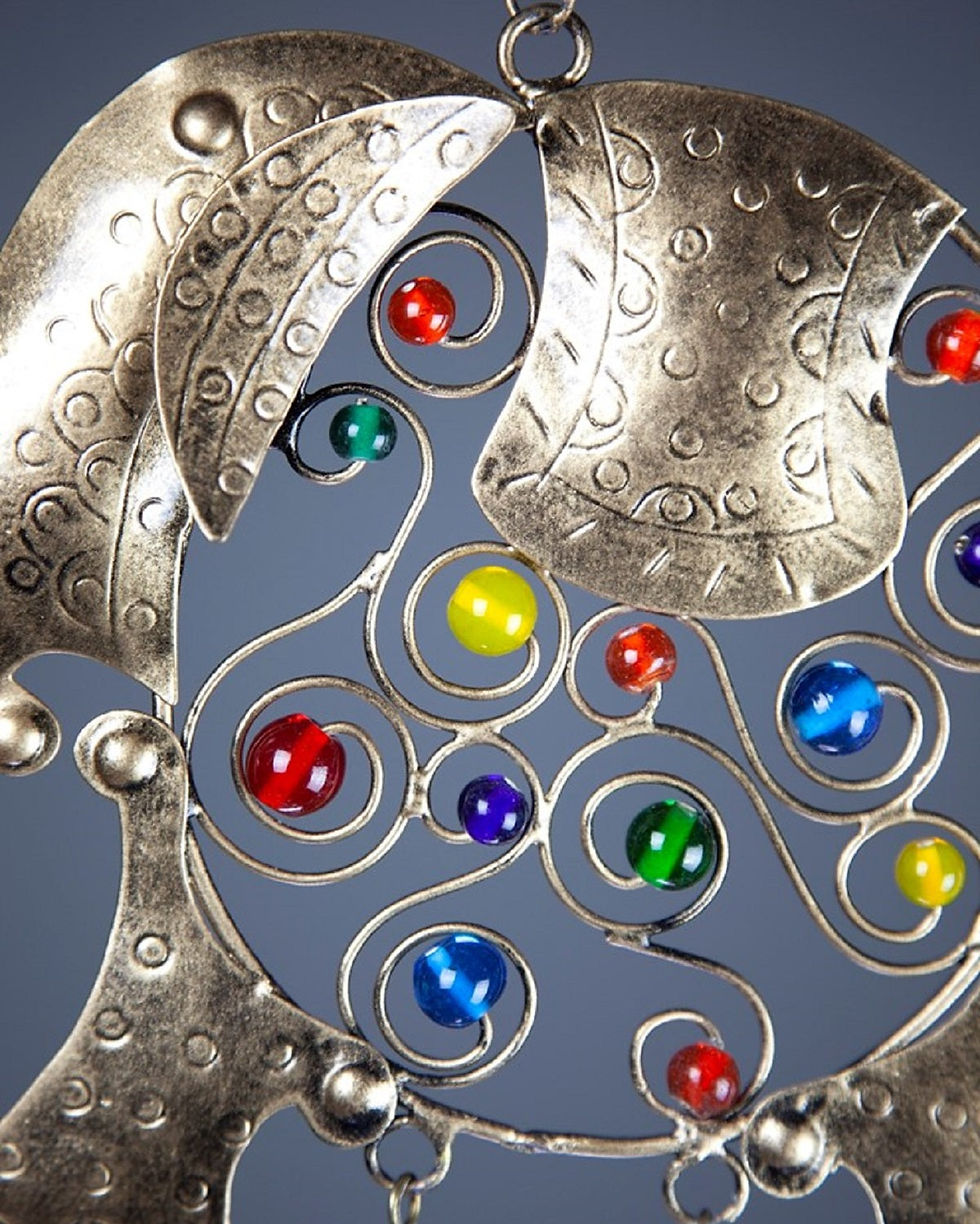 Miniature : Beaded Elephant Chime