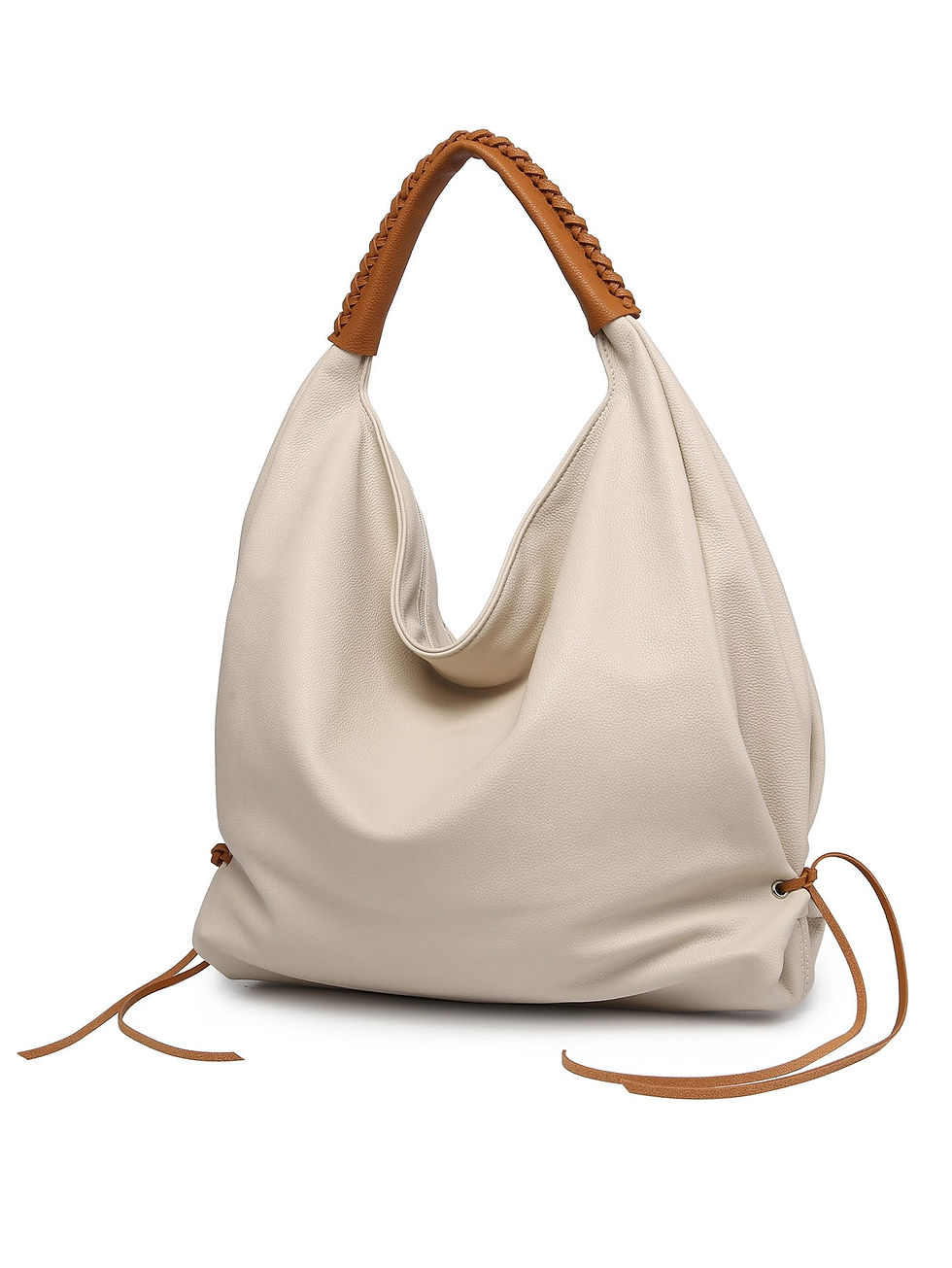 Thumbnail: 👜 ♀️ Hobo Bag, Metallic Beige MT1139-8BE
