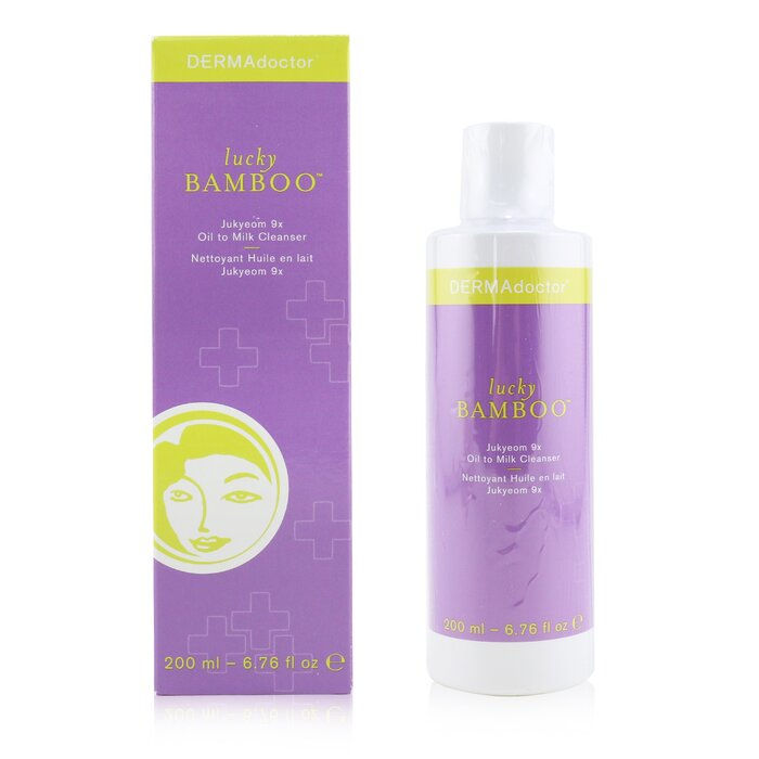 الصورة المصغرة: DERMADOCTOR - Lucky Bamboo Jukyeom 9x Oil to Milk Cleanser