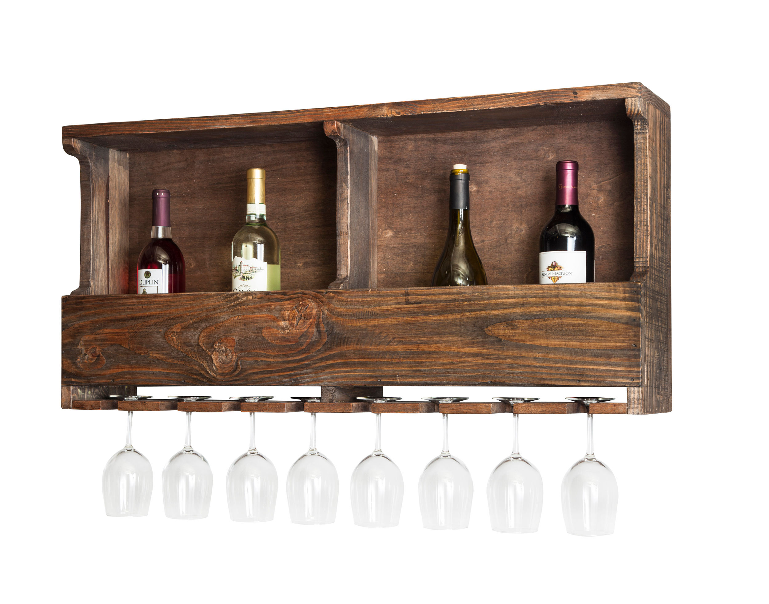 Modesto - Reclaimed Wood Wine Rack