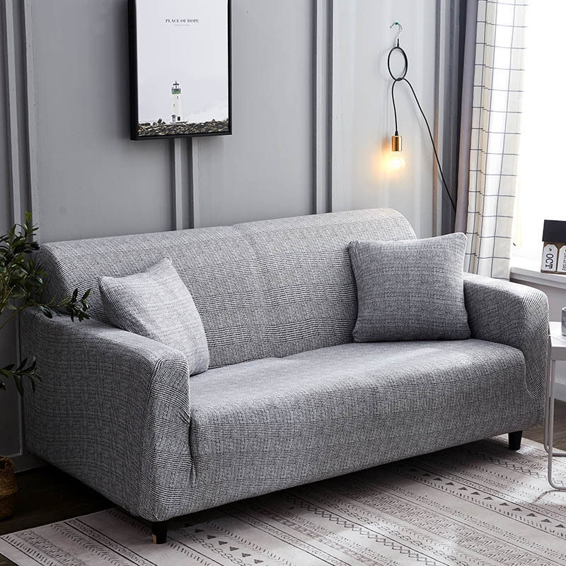 Thumbnail: Loveseat Couch Cover, Stretch Sofa Cover - Living Room Furniture Protector