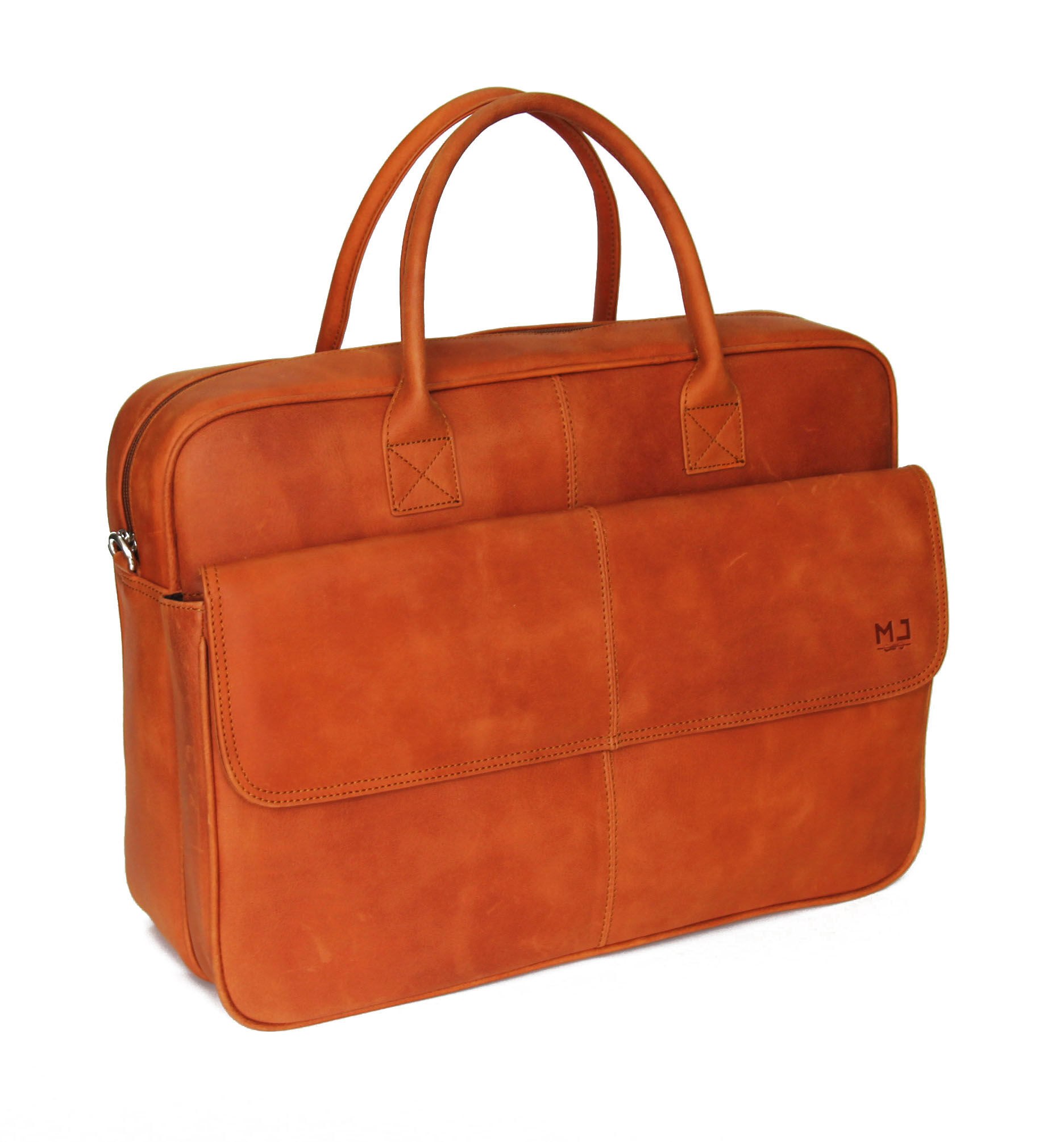 💼 Leather Genuine Bag - Laptop Briefcase