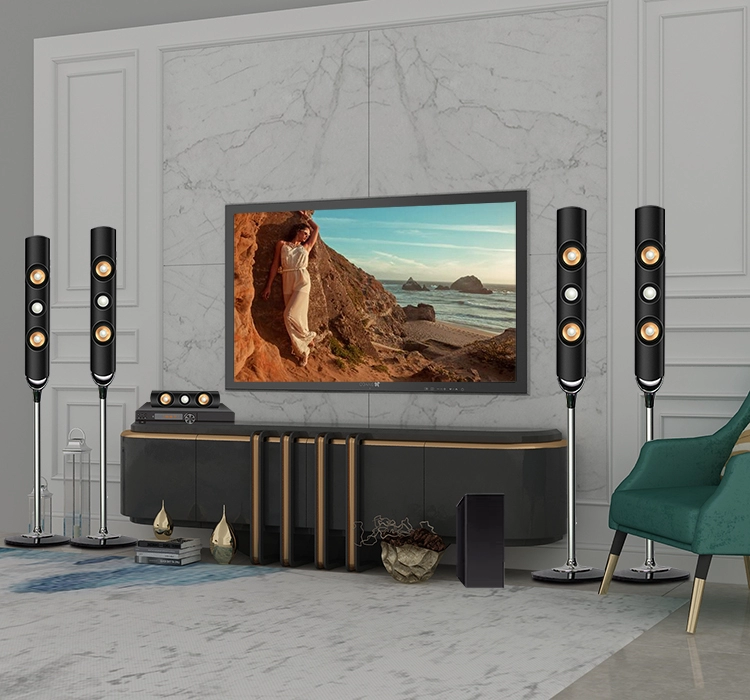 Thumbnail: High-End Super Bass Hifi Surround Sound 5.1 Speaker System (Customizable)