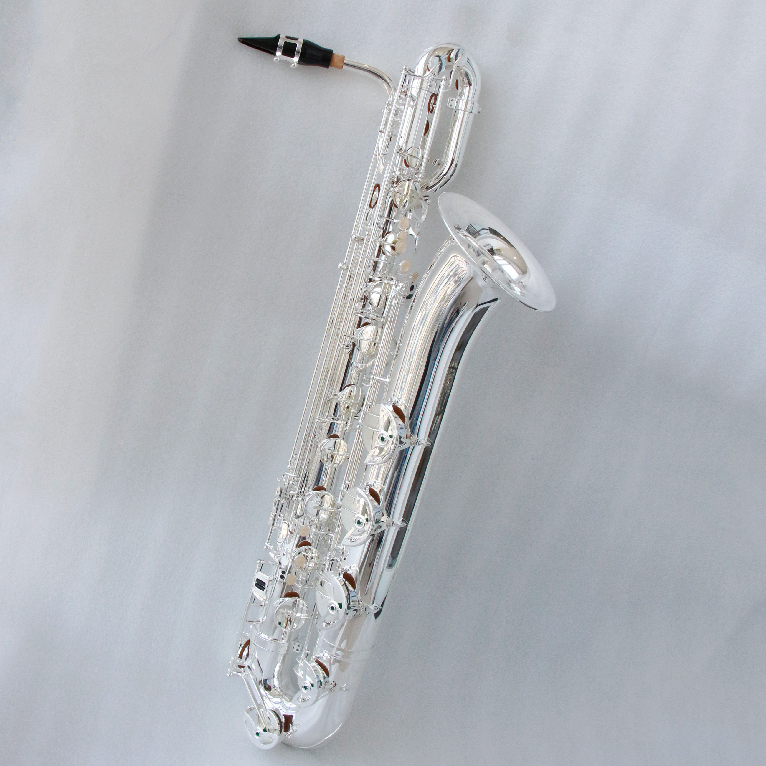 High End Silver Plated Baritone Saxophone Saxophone Baritone (Customizable)