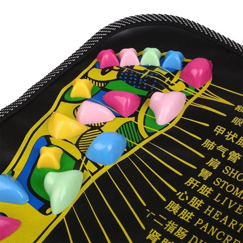 Thumbnail: ReviveMat: Home Foot Massager - Acupuncture Cobblestone Yoga Mat