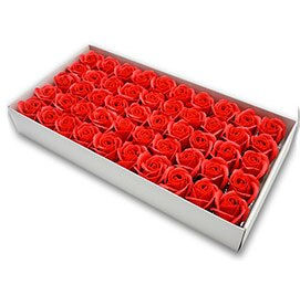 Thumbnail: 1.3.1:  50pcs Diameter 4.5cm Cheap Soap Rose Head Beauty Wedding Valentine's Day