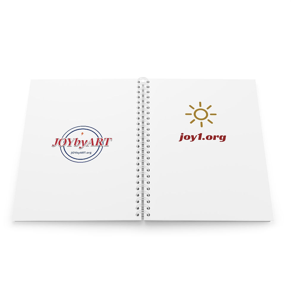Thumbnail: Joy1.org JOYbyART Spiral Notebook