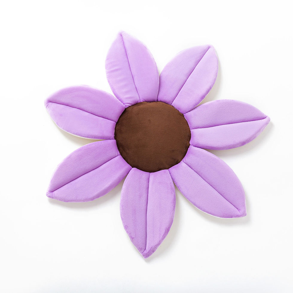 Thumbnail: Cute Cartoon Sunflower Flower Pad - Baby Shower Bath Pocket Cushion Bath - Baby
