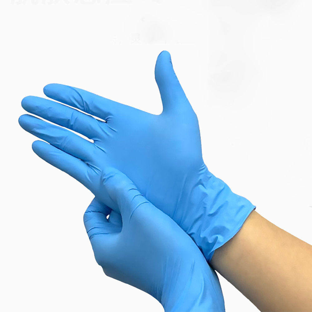Nitrile Exam Gloves - Large 3Mil Disposable Latex & Powder Free Medical Guantes