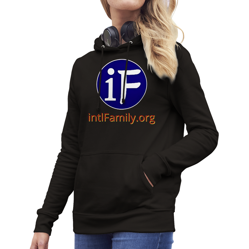 Miniature : IntlFamily Premium Womens Pullover Hoodie