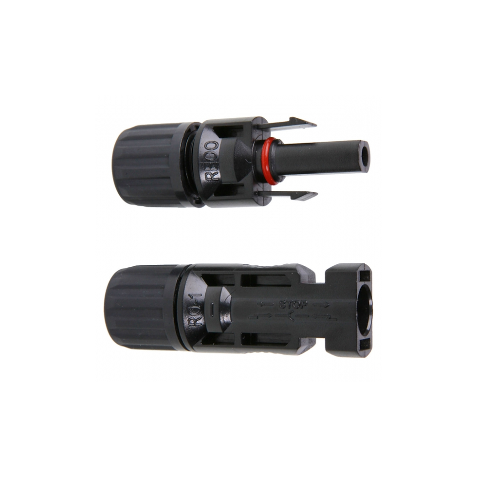 Miniaturbild: ACOPOWER 4 Pairs Solar Connectors, Male/Female Solar Panel Cable Connectors