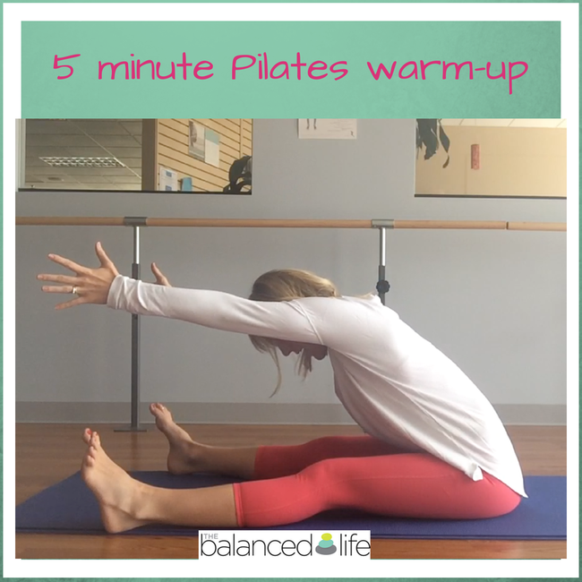 5 Minute Pilates Warm Up