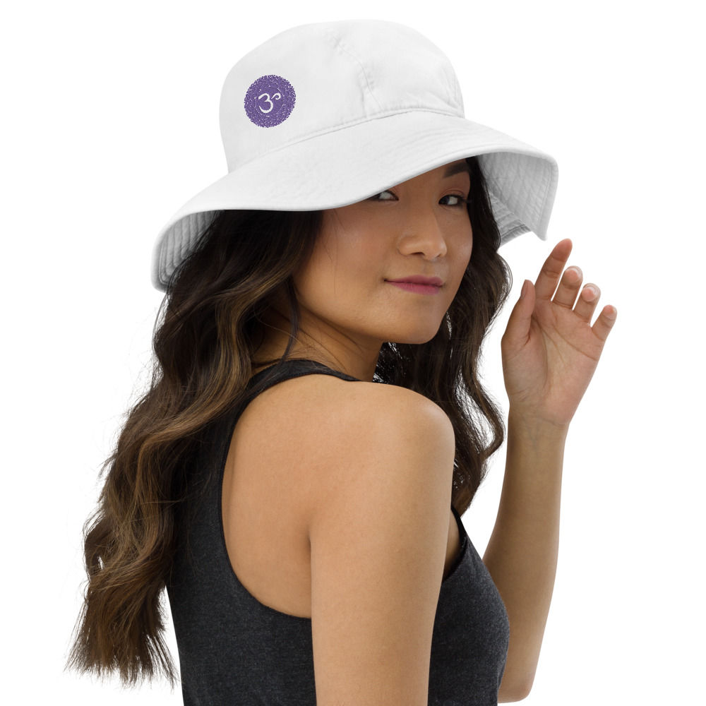 jy1.org Wide Brim Bucket Crown Hat
