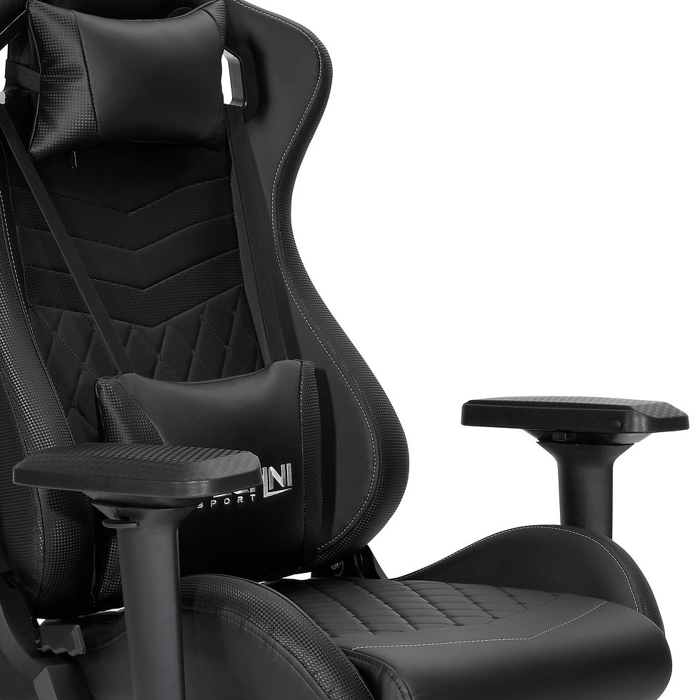 Thumbnail: Techni Sport TS-83 Ergonomic High Back Racer Style PC Gaming Chair, Black