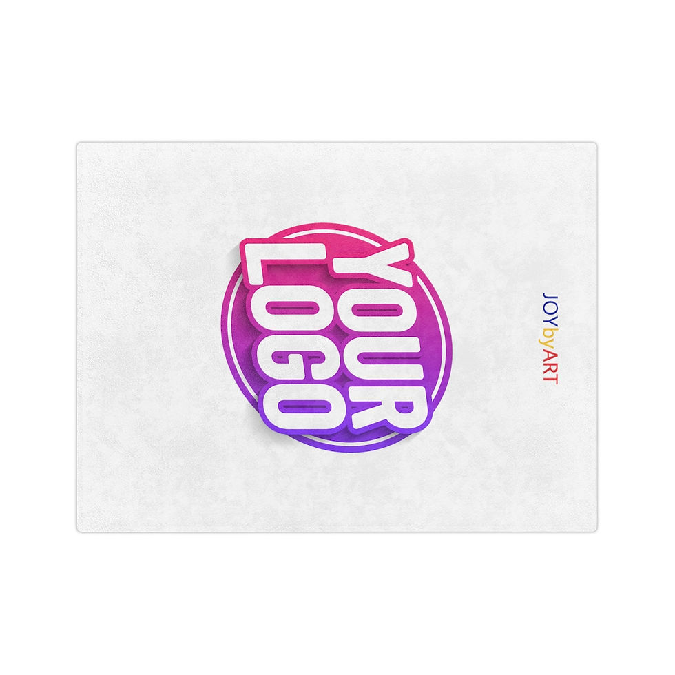 Miniatura: JOYbyART Velveteen Minky Blanket (+ Your Logo)  