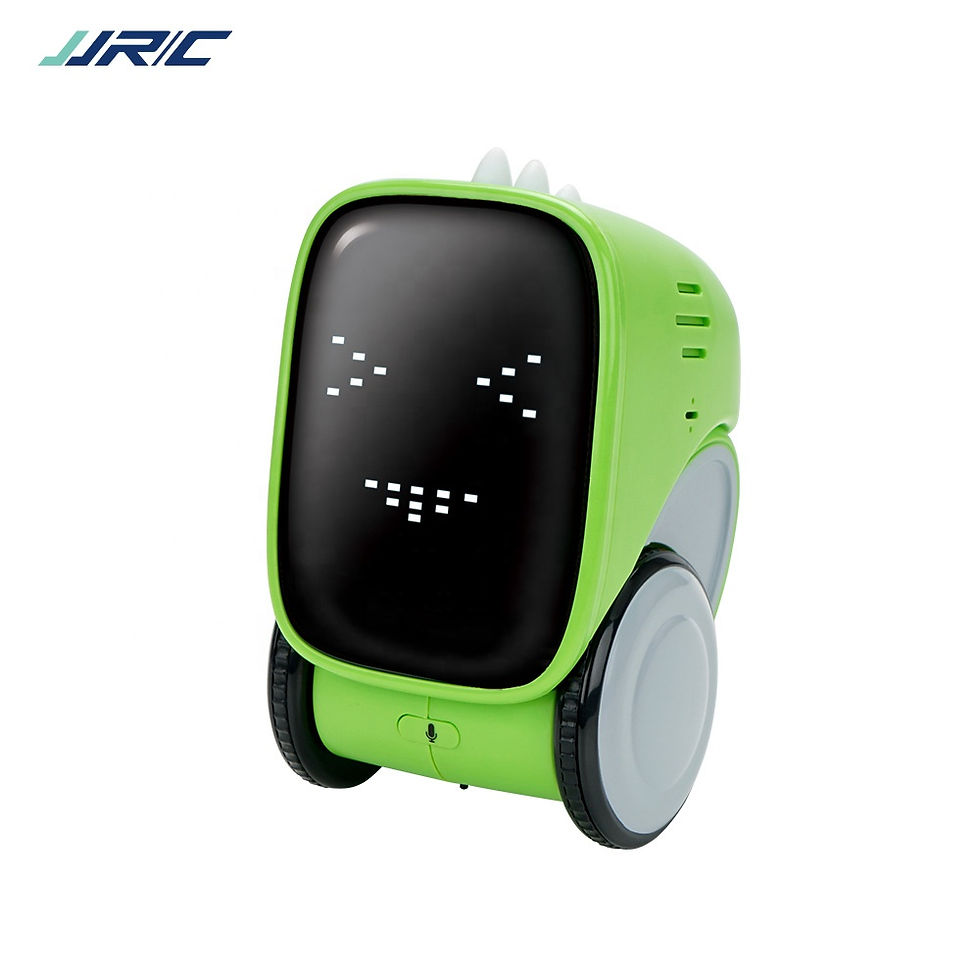 Thumbnail: Amiqi JJRC R16 Intelligent Dancing Dinosaur Robot (Customizable)