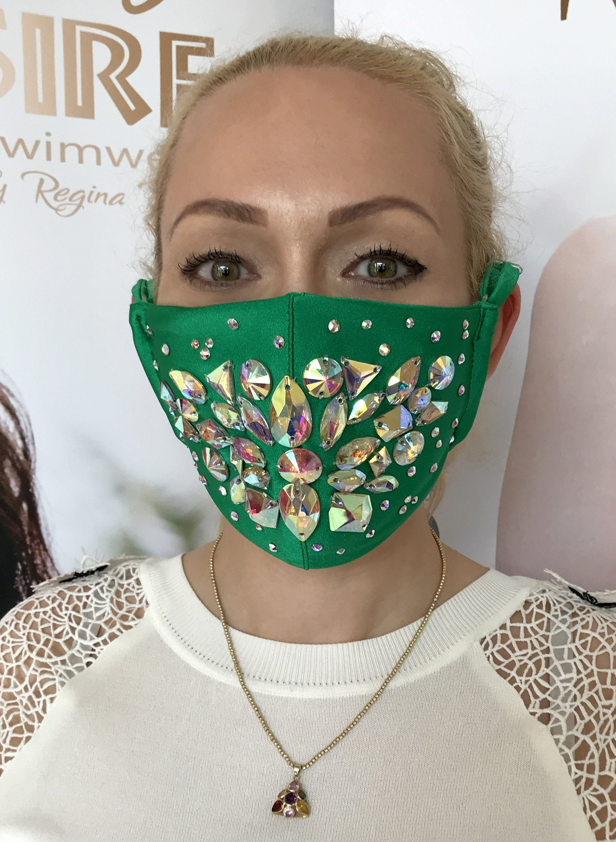 光泽水晶面膜-绿 Shine Crystal Mask - Green