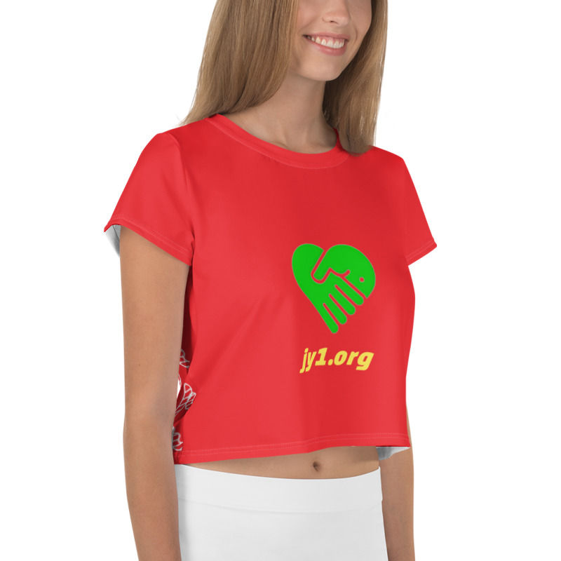 Thumbnail: 精英 吉红圆领衫 jy1.org J Red Crop Tee