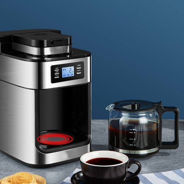 Thumbnail: Smart Home Office Coffee Maker: Auto Espresso Cappuccino Machine (Customizable)