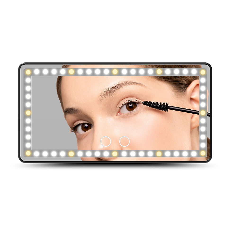 Thumbnail: Amazon Car Sun Visor Makeup Mirror With Large Fill Light