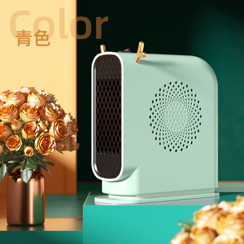 Thumbnail: New Home Hot Air Fan - Desktop Office Small Electric Heater - Student Gift