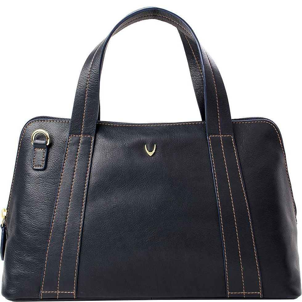 Miniaturbild: Cerys Medium Leather Satchel With Shoulder Strap