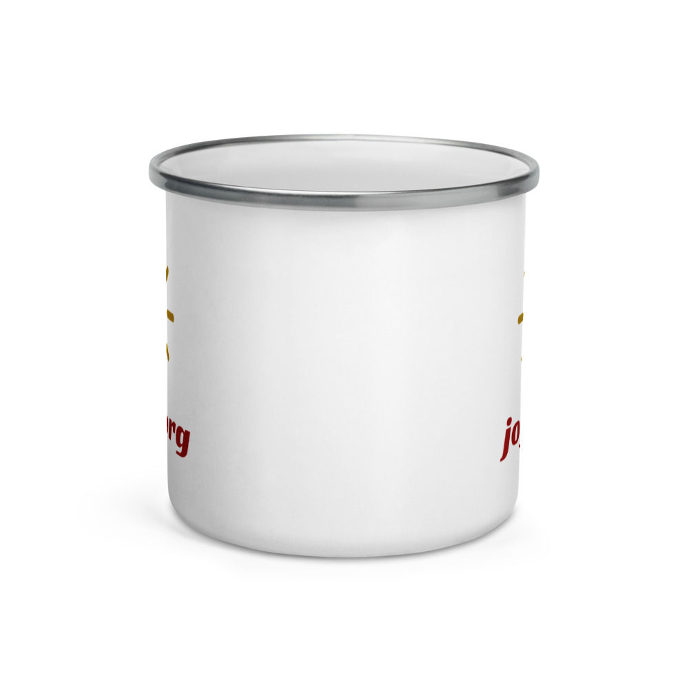 Joy1.org Enamel Mug