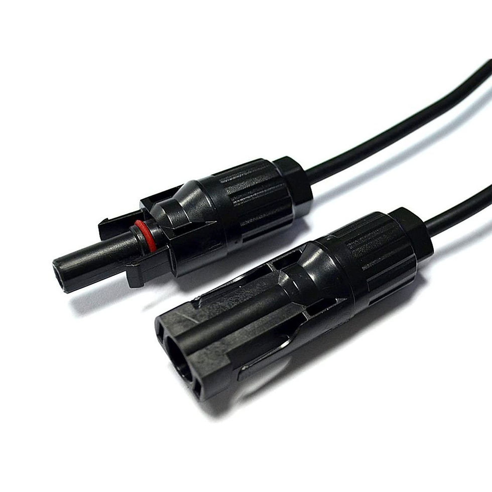 Miniaturbild: ACOPOWER 4 Pairs Solar Connectors, Male/Female Solar Panel Cable Connectors