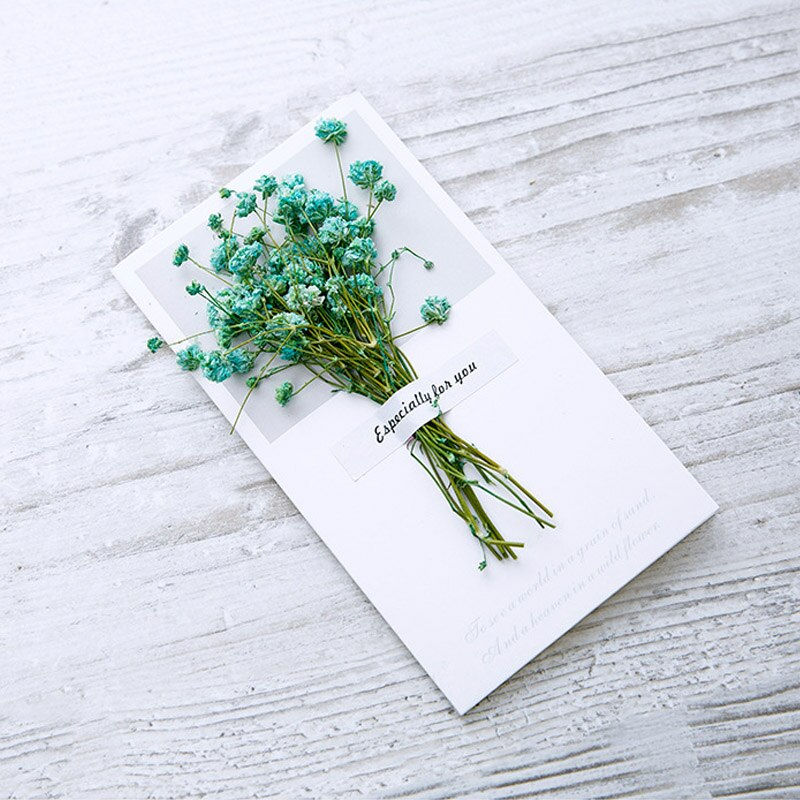 Thumbnail: Gift Card 10pcs, Wedding Invitations Greeting Cards / Blessing Birthday Flowers