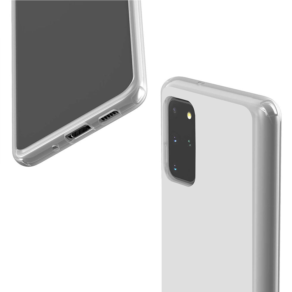 Thumbnail: JOYbyART Samsung Galaxy S20 Plus Flexi Case (Clear Frosted) (+ Your Logo)