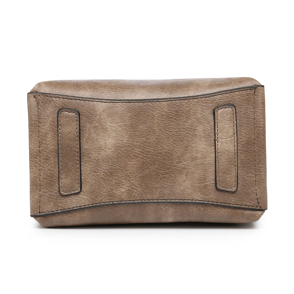 Thumbnail: ♀️ Crossbody Tote Bag, Small Triple Compartments MT2706 DO