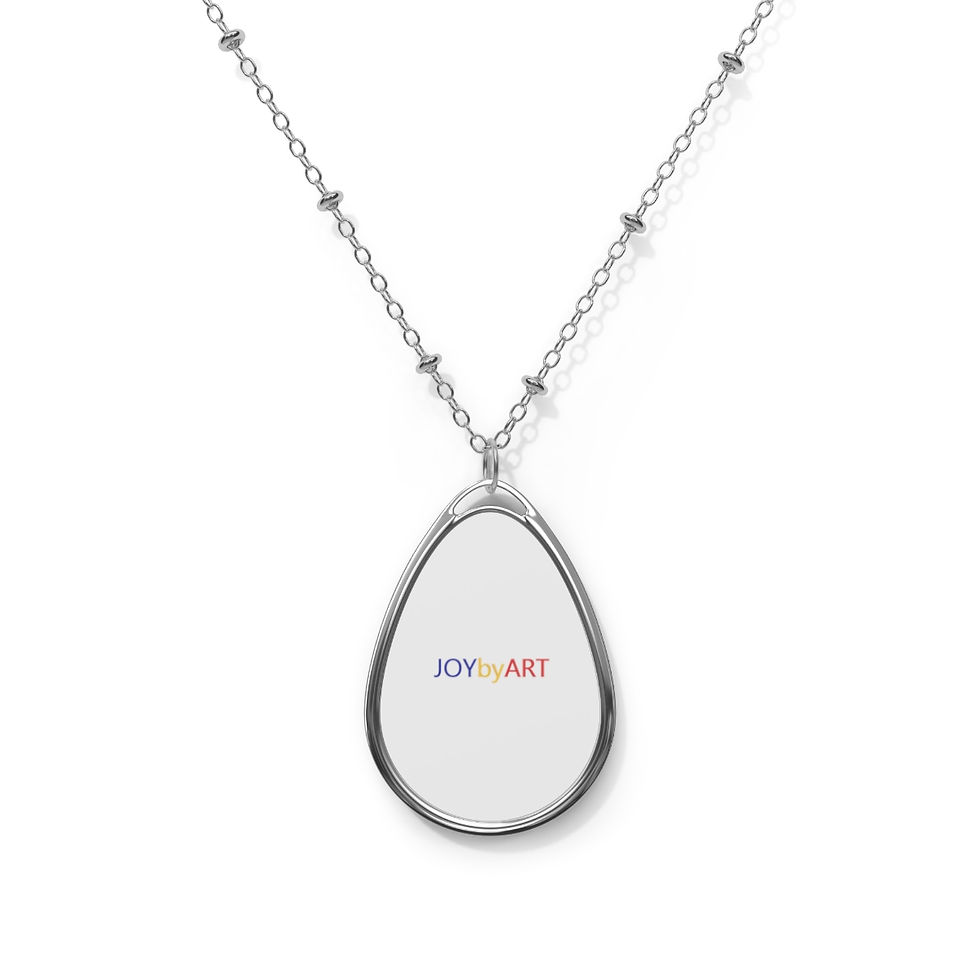 थंबनेल: JOYbyART Oval Necklace  (Customizable)