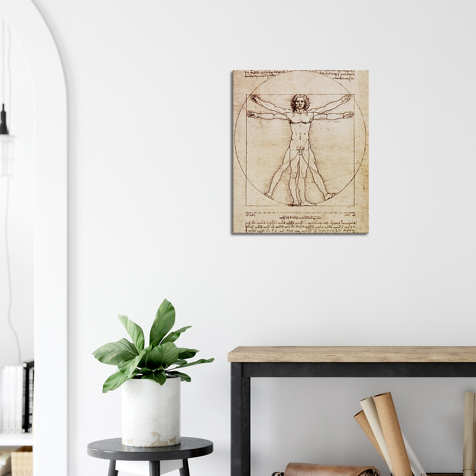Miniature : JOYbyART Customizable Canvas - Vinci Code