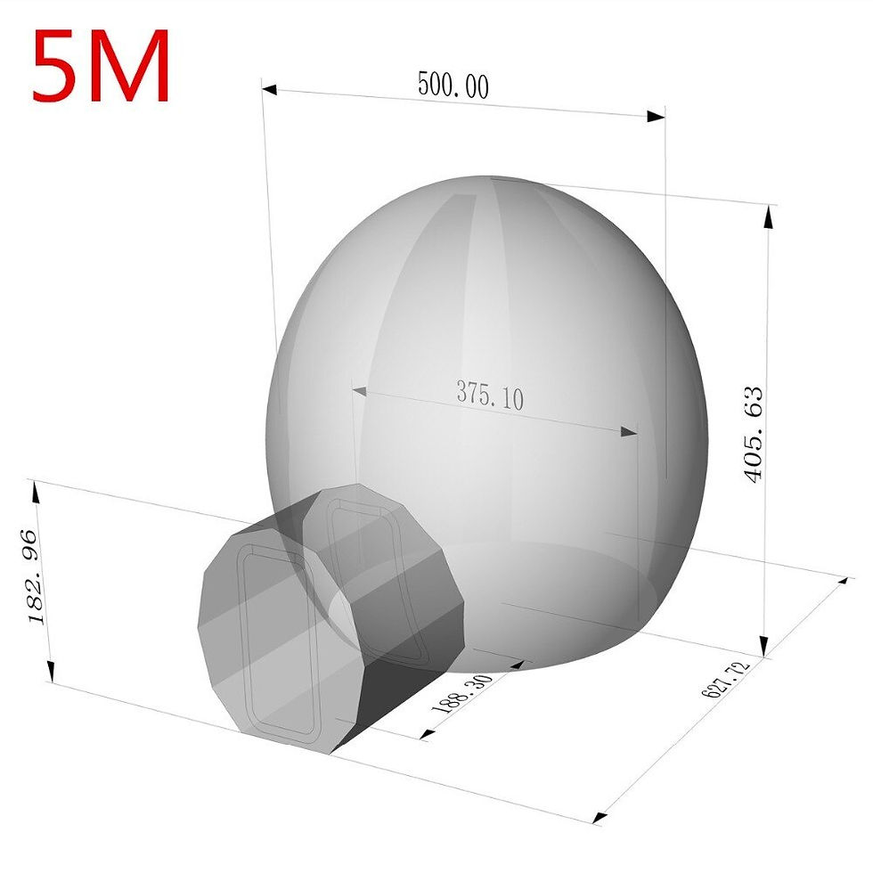 Thumbnail: 乐艺充气生态房,室外圆顶帐篷小屋 Inflatable Bubble Eco-House, Camping DIY Dome Tent Cabin