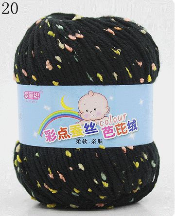 Miniaturbild: 1.1.1:  High Quality Baby Cotton Cashmere Yarn for Hand Knitting Crochet Worsted