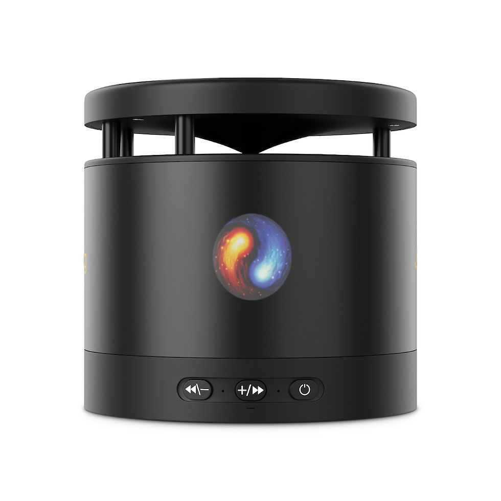 Thumbnail: Joy1.org Metal JOYbyART Tai Chi Bluetooth Speaker and Wireless Charging Pad