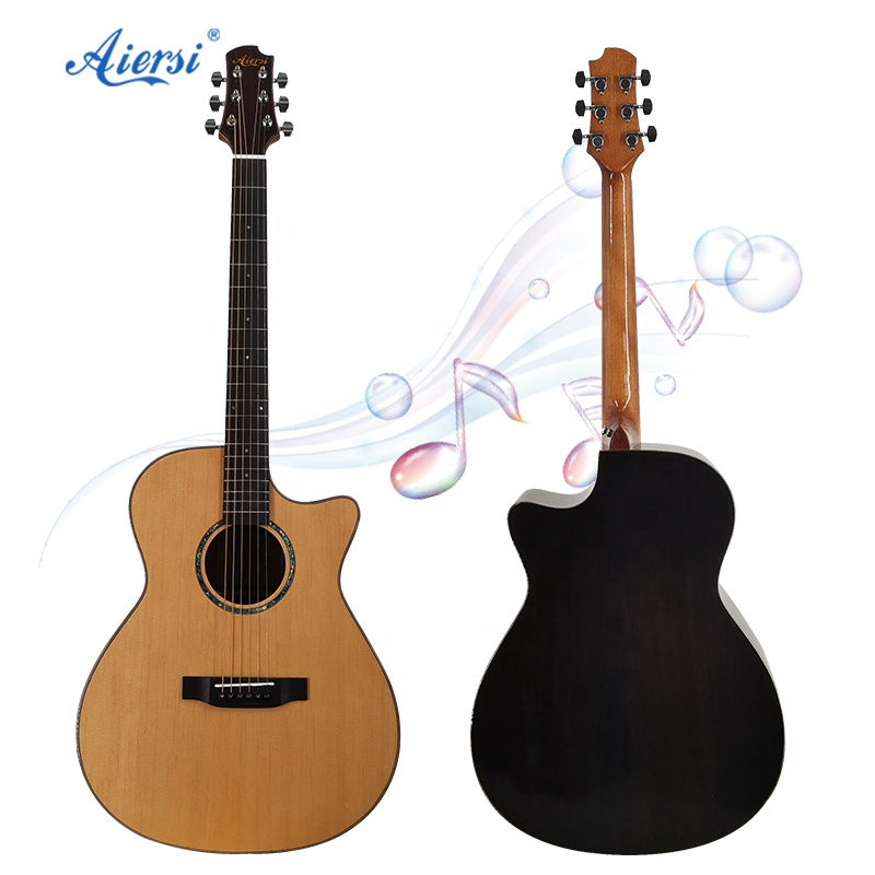 Thumbnail: Rosewood Acoustic Guitar. 40" (Customizable)
