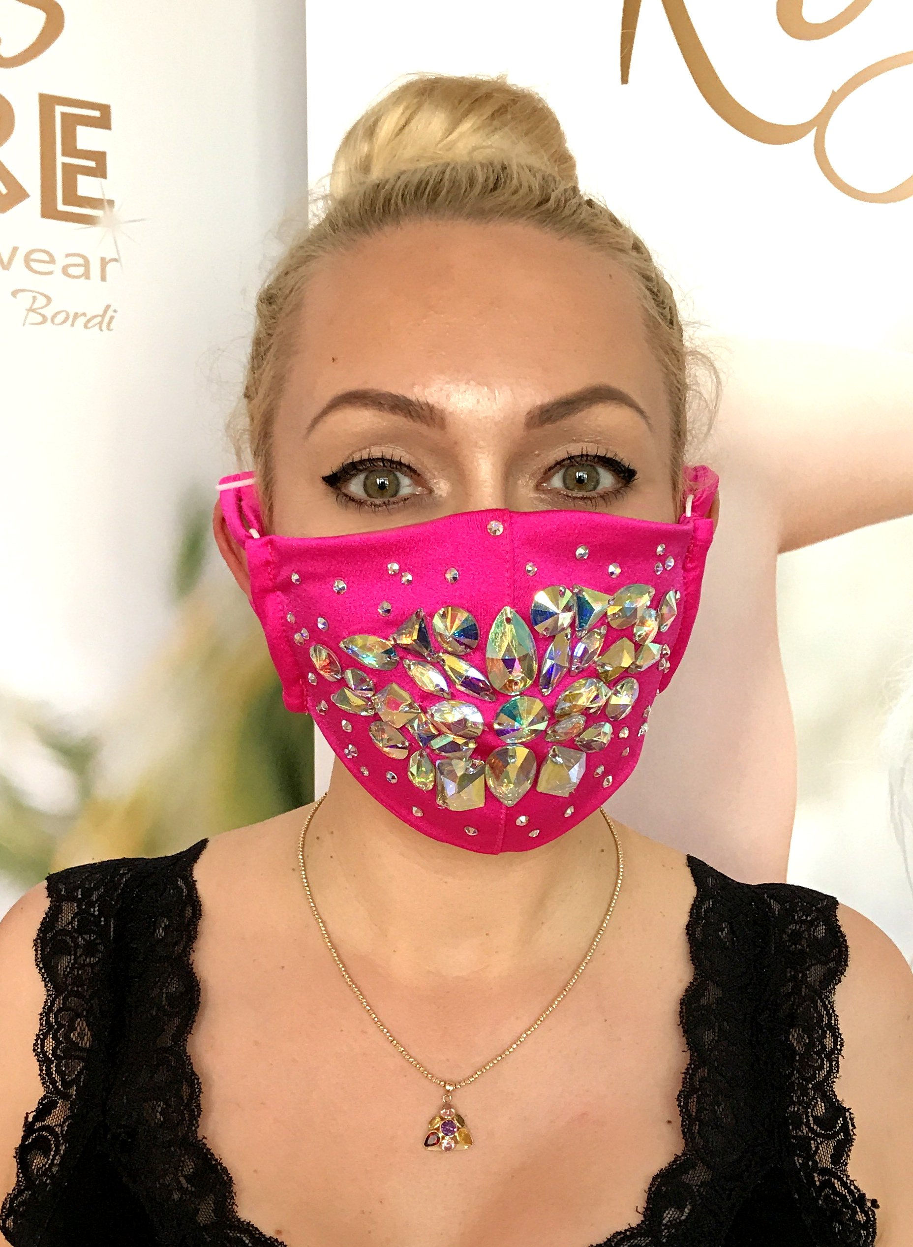 光泽水晶面具 - 粉红色 Shine Crystal Mask - Pink
