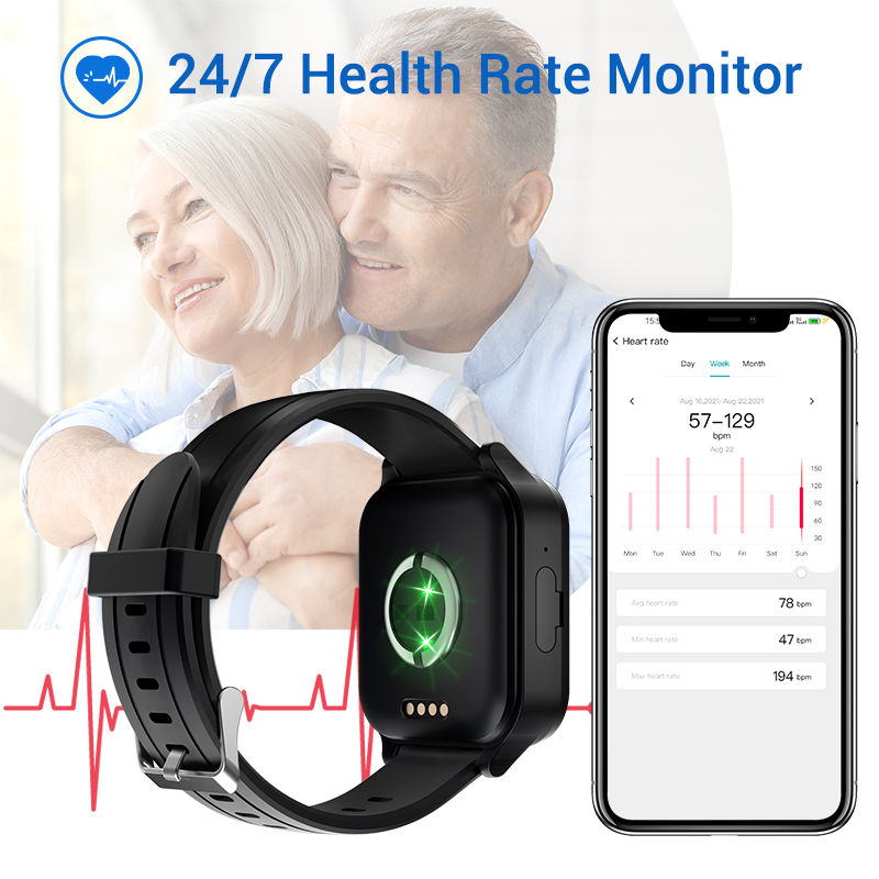 Thumbnail: Android 4G Sim Card Smart Watch with ECG PPG (Customizable)
