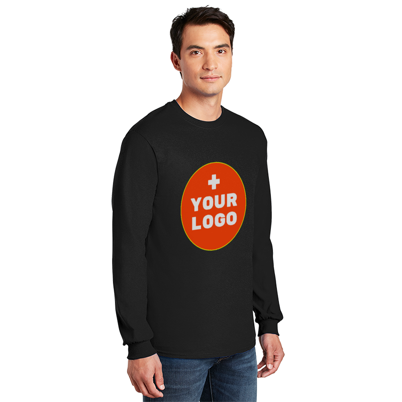 Thumbnail: JOYbyART Unisex LS Eco T-Shirt (+ Your Logo)
