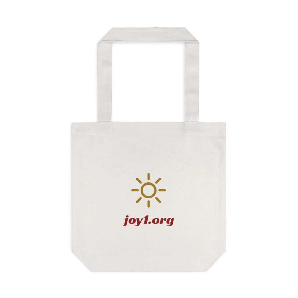 Joy1.org Cotton JOYbyART Tote Bag