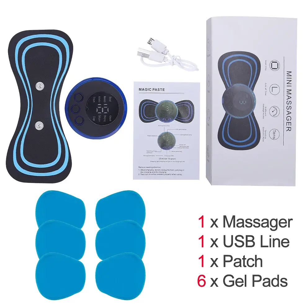 Thumbnail: EMS Neck Stretcher Massager: Electronic Cervical Massage Patch
