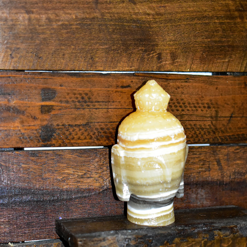 Thumbnail: Buddha Head Decorative Accent Piece