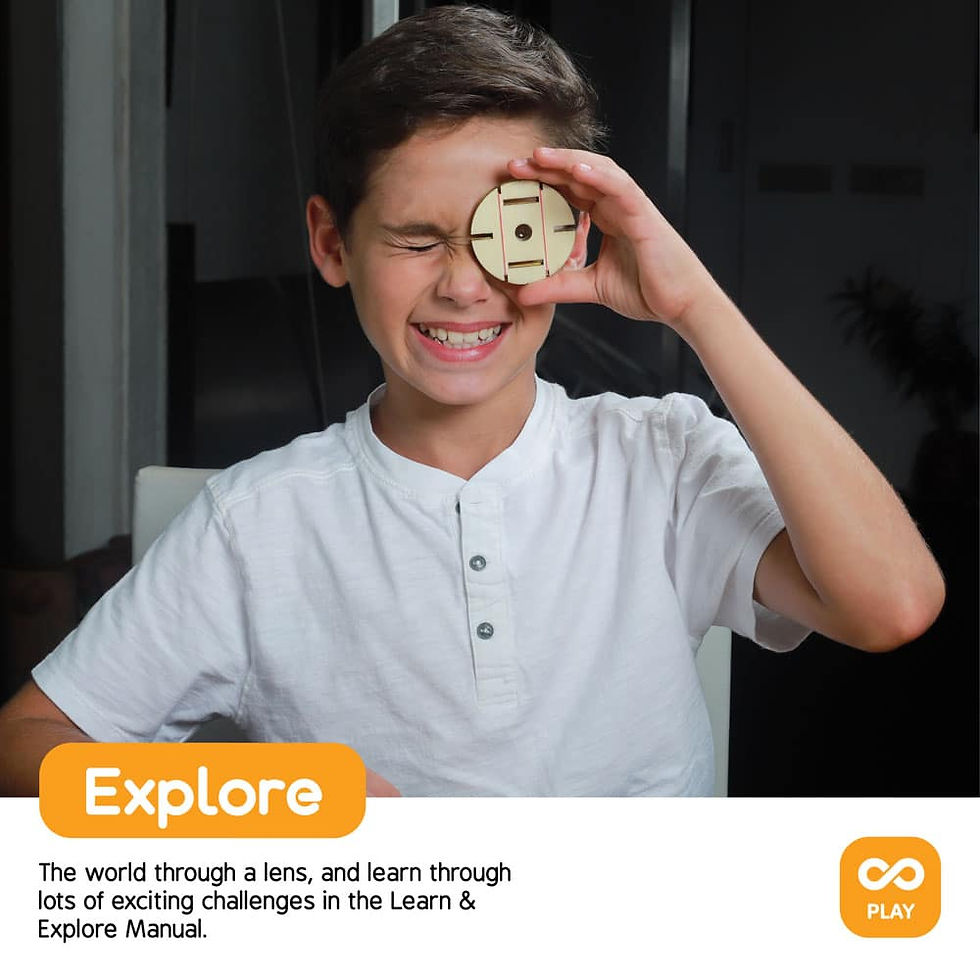 Thumbnail: Skillmatics Buildables Compound Microscope - kid Learn Refraction, Magnification