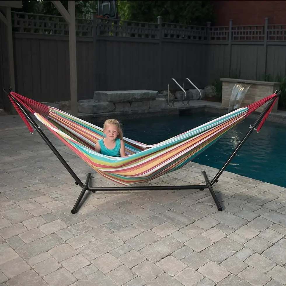 Thumbnail: Portable Garden Hammock Stand Swing Hammock for Aerial Yoga