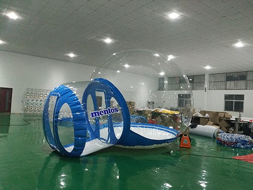 Thumbnail: 乐艺充气生态房,室外圆顶帐篷小屋 Inflatable Bubble Eco-House, Camping DIY Dome Tent Cabin